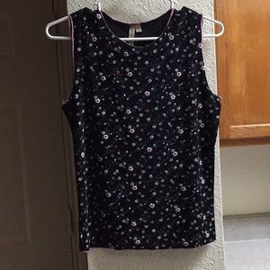 Susan Lawrence  Women’s Sleeveless Print Top Sz:S
